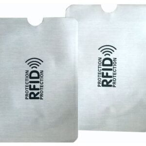 PACK of 2 - RFID Card Protector against Data theft in wallet/pocket